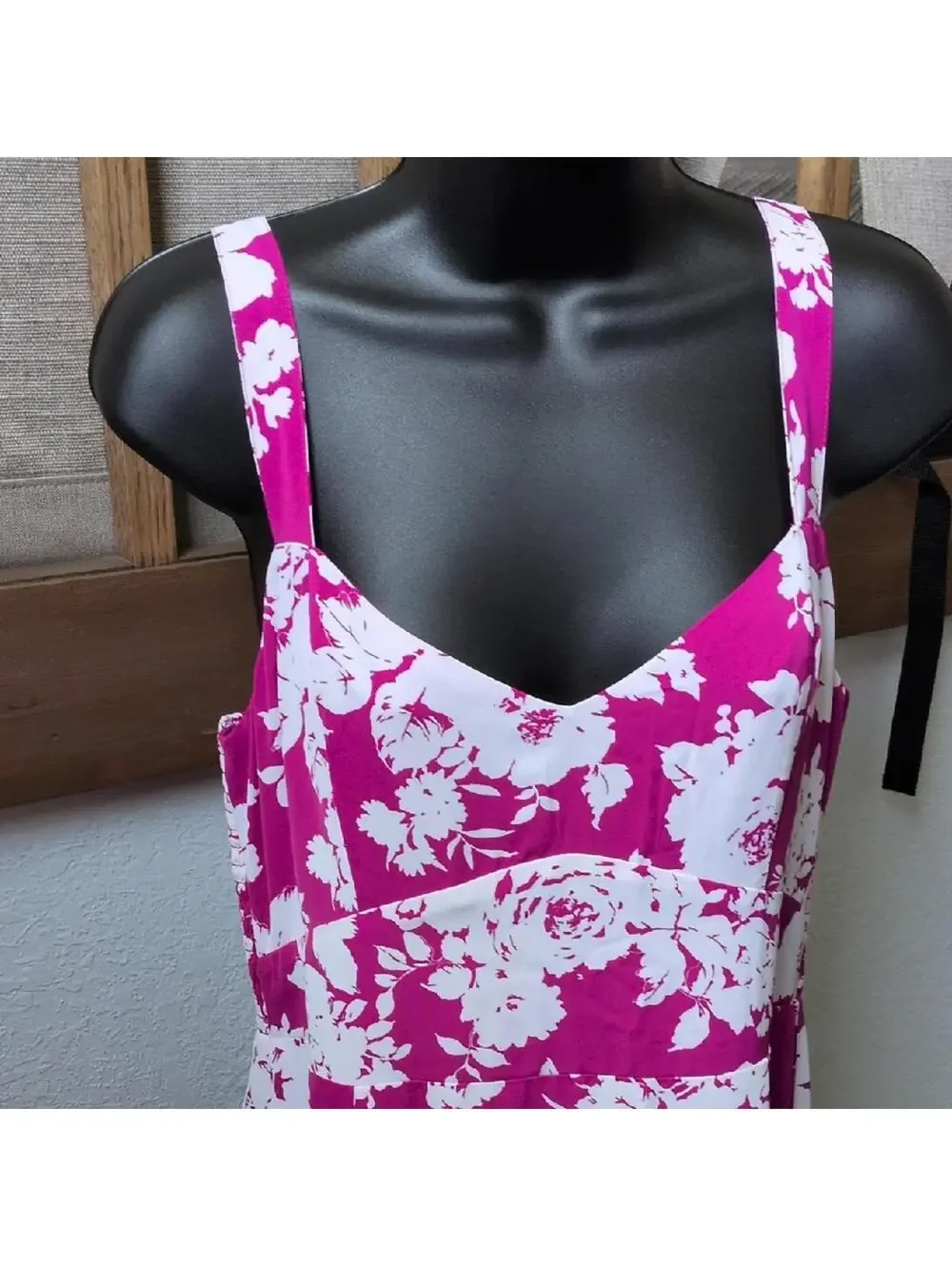 🍋✨ NWT Abercrombie Ruffle Drama Maxi Dress In Pink Rose Floral Size M